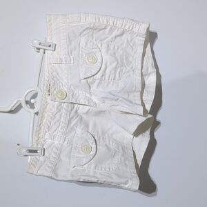 White short shorts